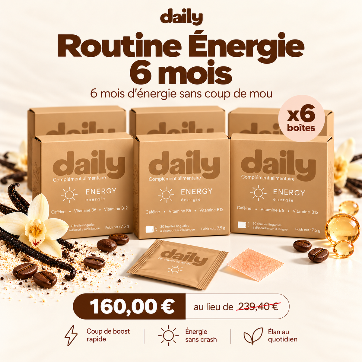 ENERGY - 6 mois d'énergie de vitalité